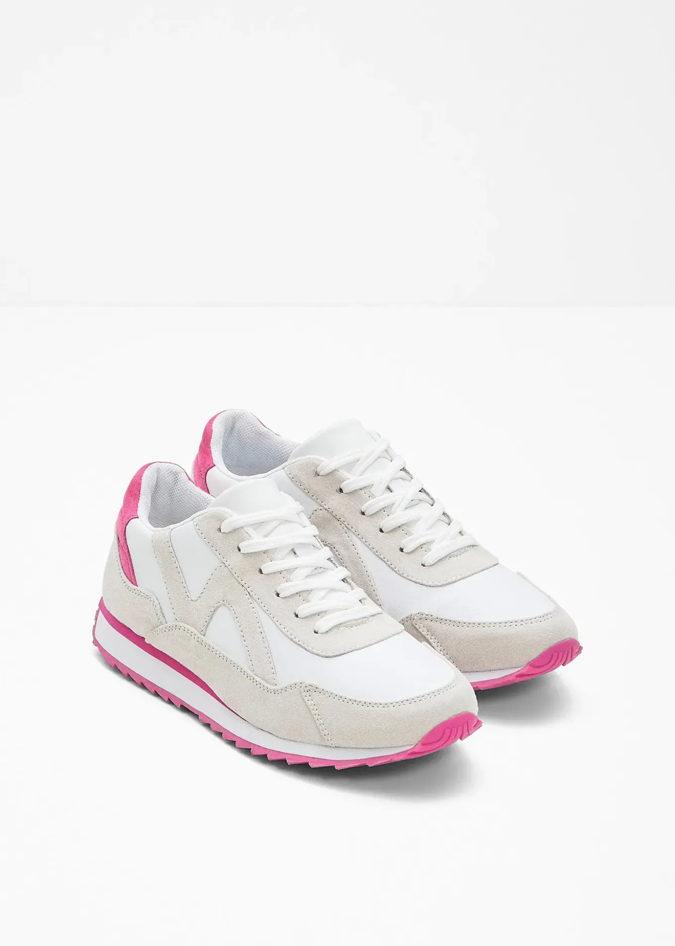 Sneakers à semelle crantée