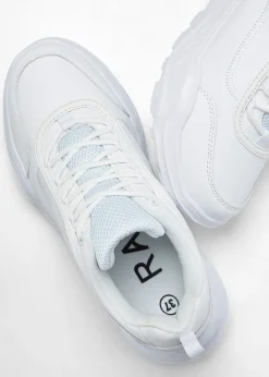 Sneakers à semelle légère et épaisse