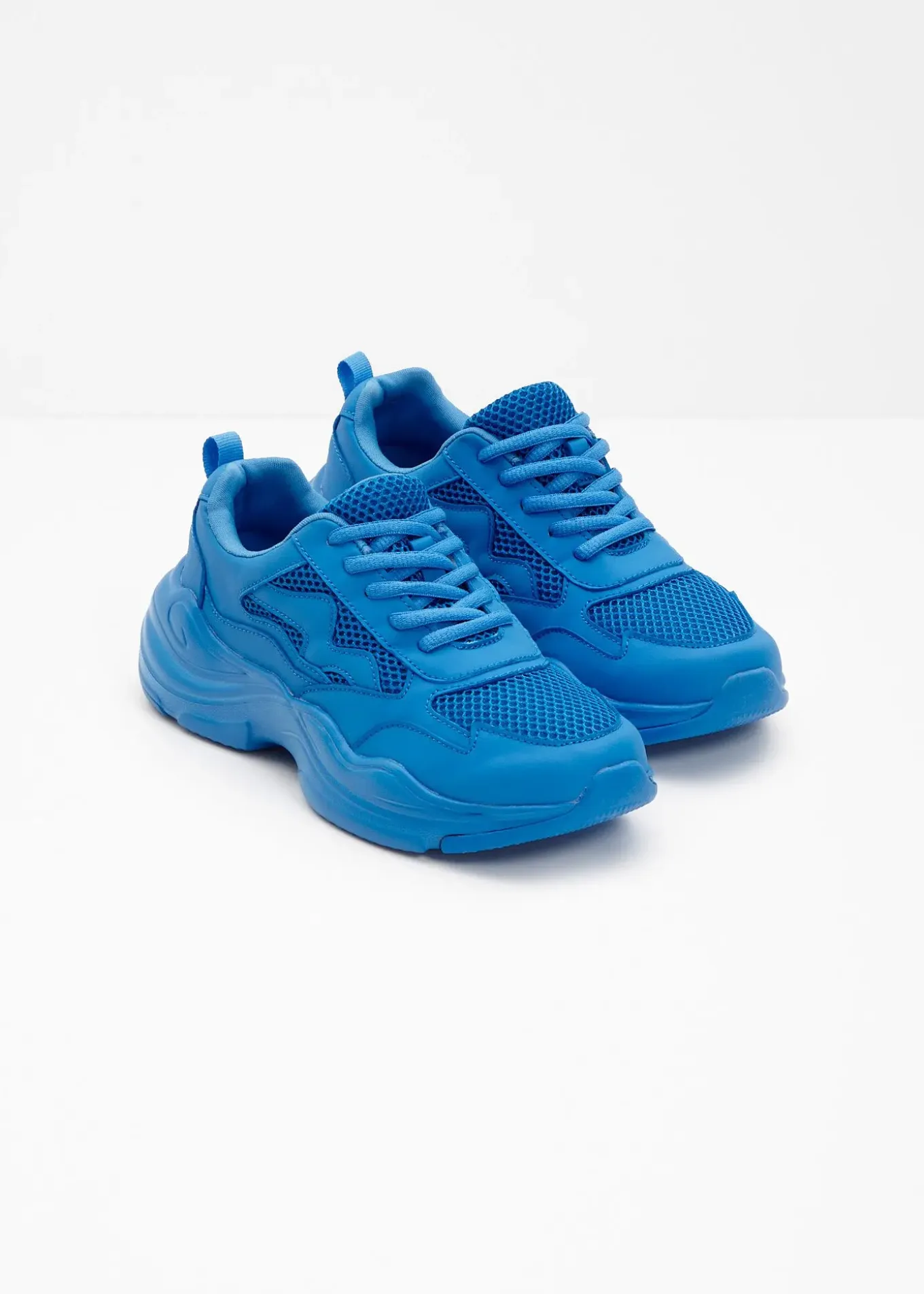 Sneakers chunky avec mesh