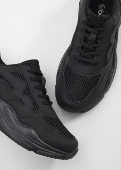 Sneakers chunky avec mesh