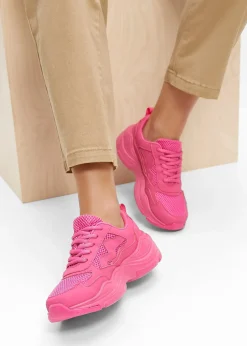 Sneakers chunky avec mesh