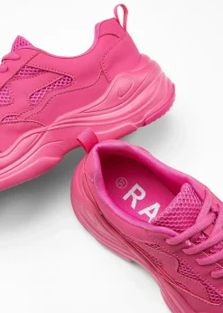 Sneakers chunky avec mesh