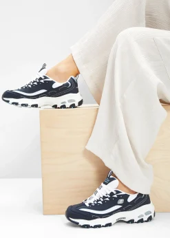 Sneakers chunky Skechers en cuir