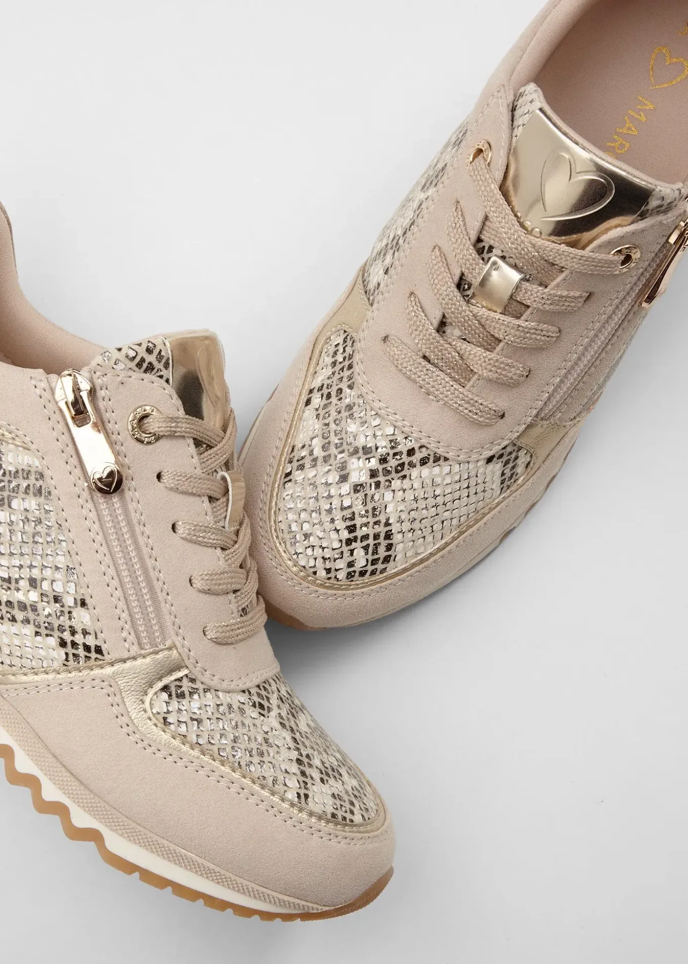 Sneakers Marco Tozzi à fermeture zippée