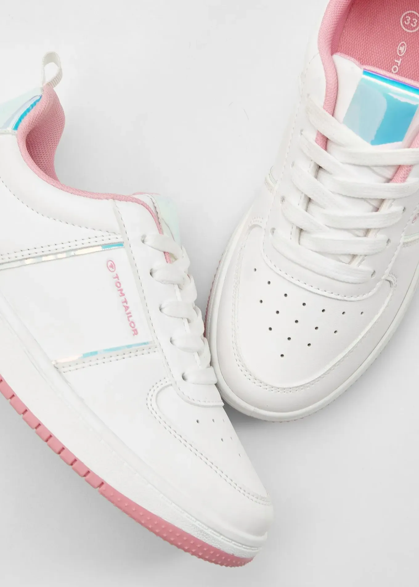 Sneakers Tom Tailor au look métallique