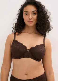 Soutien-gorge à armatures, détails brillants