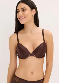 Soutien-gorge à coques, effet brillant