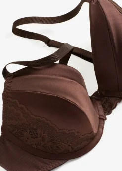 Soutien-gorge à coques, effet brillant