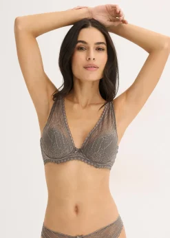 Soutien-gorge à coques en dentelle délicate