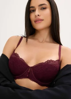 Soutien-gorge à coques en dentelle