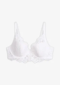 Soutien-gorge à coques en dentelle