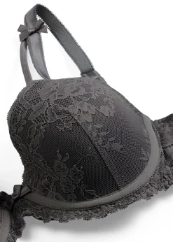 Soutien-gorge à coques en dentelle