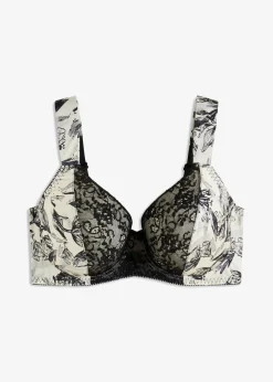 Soutien-gorge à coques et armatures, matière brillante