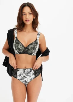 Soutien-gorge à coques et armatures, matière brillante