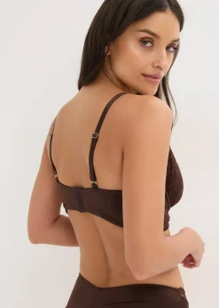 Soutien-gorge à coques et dentelle