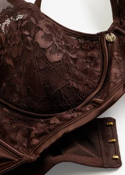 Soutien-gorge à coques et dentelle