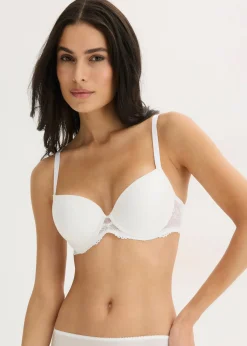 Soutien-gorge à coques et dentelle