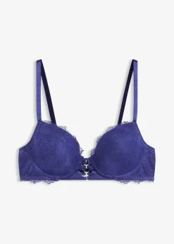 Soutien-gorge à coques et détail bijou