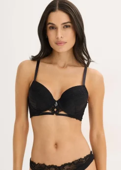 Soutien-gorge à coques et dentelle