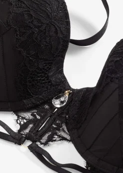 Soutien-gorge à coques et dentelle