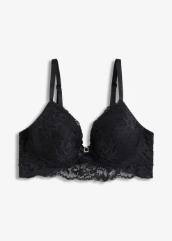 Soutien-gorge à coques et dentelle délicate