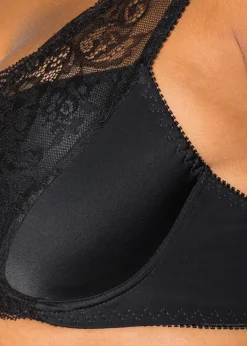 Soutien-gorge à coques et dentelle