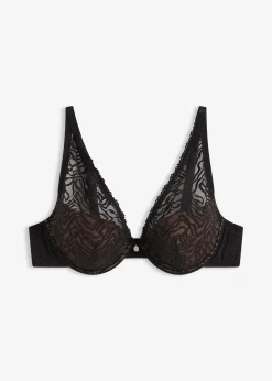 Soutien-gorge à coques et dentelle fine
