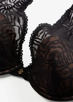 Soutien-gorge à coques et dentelle fine