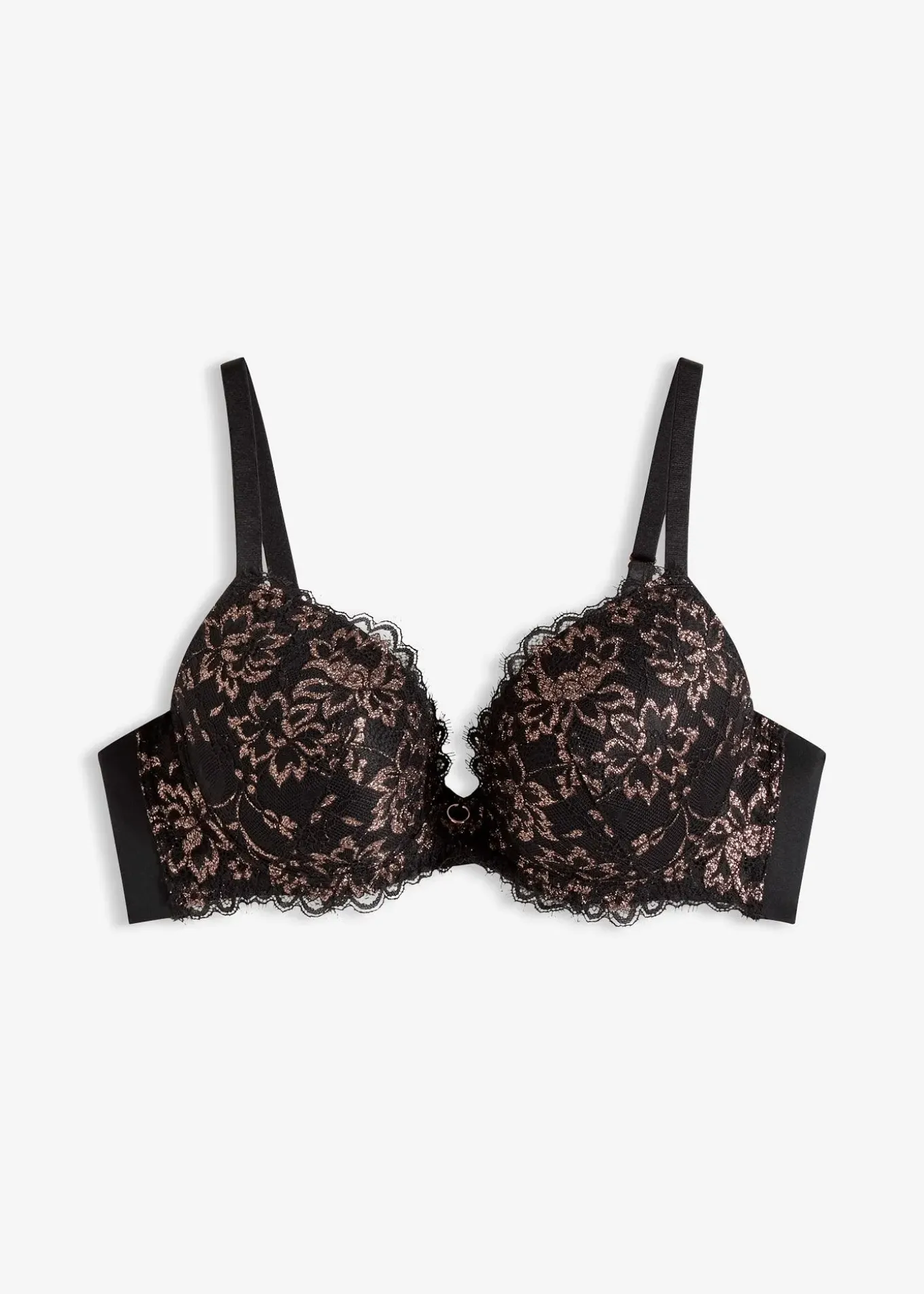 Soutien-gorge à coques et fil brillant
