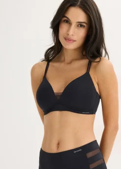 Soutien-gorge à coques Feel Comfort, empiècement mesh, sans armatures