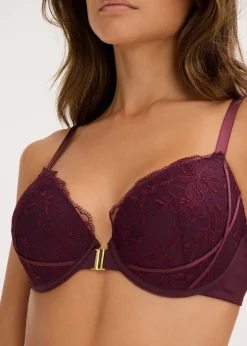 Soutien-gorge à coques fermé devant