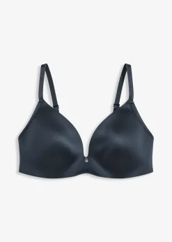 Soutien-gorge à coques sans armatures en polyamide brillant