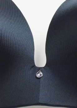 Soutien-gorge à coques sans armatures en polyamide brillant