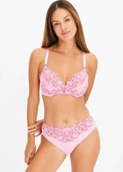 Soutien-gorge à fermeture devant en dentelle délicate