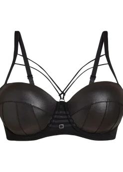 Soutien-gorge balconnet à armatures avec effet mouillé