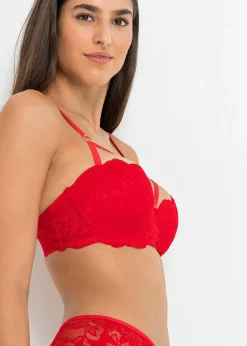 Soutien-gorge balconnet à armatures