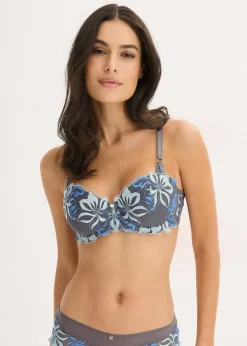 Soutien-gorge balconnet avec broderie