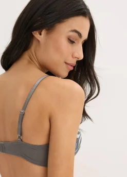 Soutien-gorge balconnet avec broderie