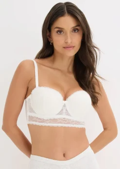 Soutien-gorge balconnet en dentelle