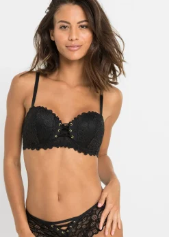 Soutien-gorge balconnet en dentelle