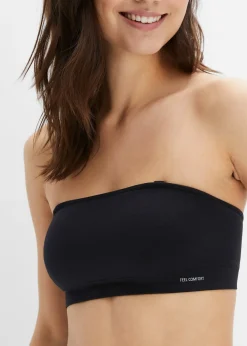 Soutien-gorge bandeau sans couture rembourré Feel Comfort avec bretelles amovibles