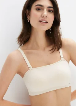 Soutien-gorge bandeau sans couture rembourré Feel Comfort avec bretelles amovibles