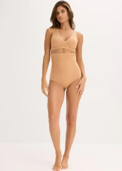 Soutien-gorge bralette en matière brillante