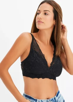 Soutien-gorge d'allaitement sans armatures à dentelle