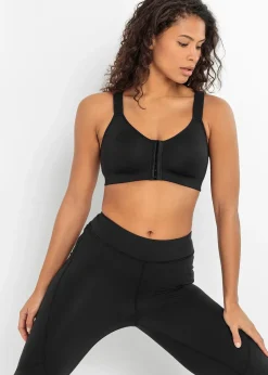 Soutien-gorge de sport agrafage devant, maintien fort