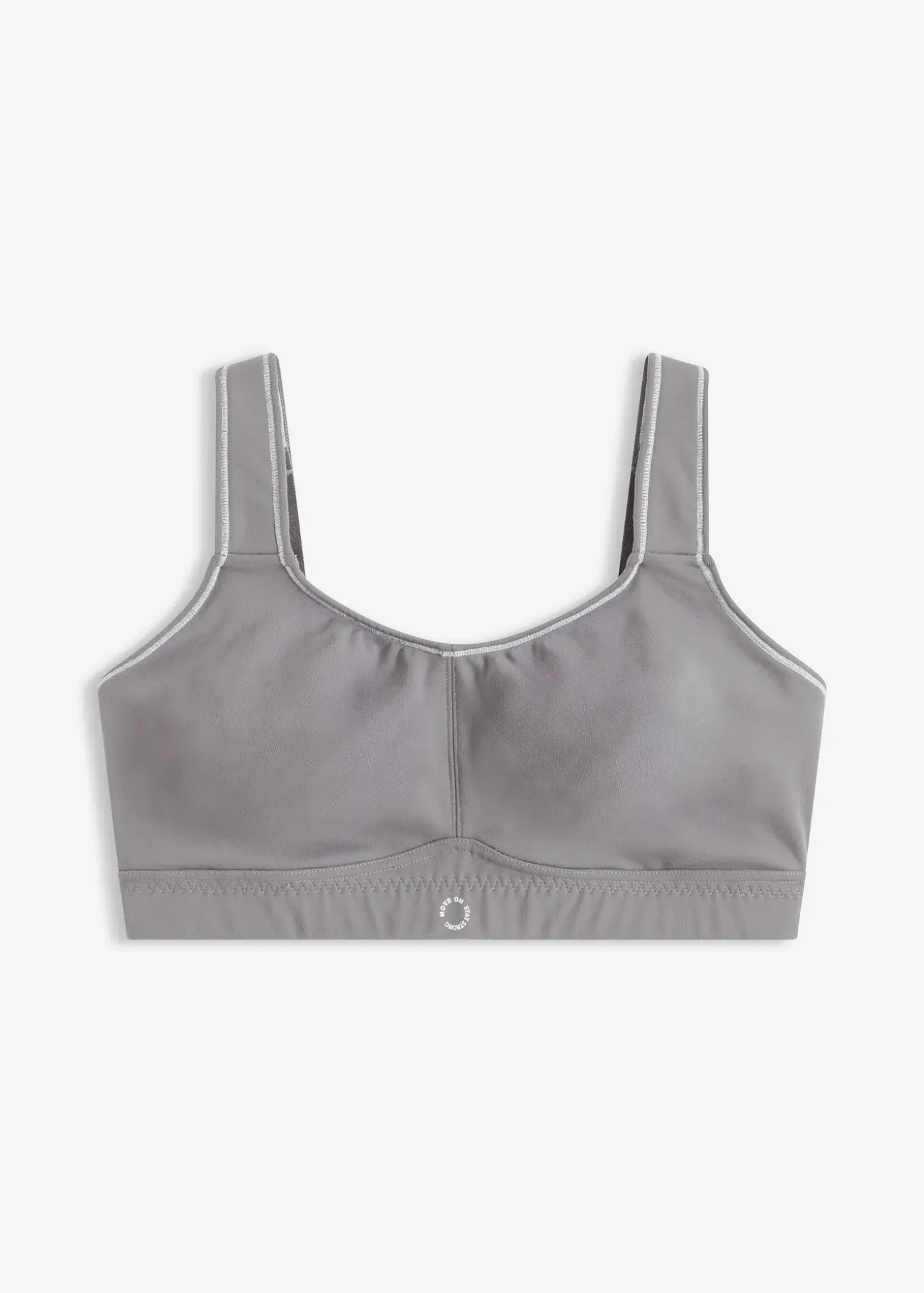 Soutien-gorge de sport toucher coton, maintien modéré