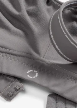 Soutien-gorge de sport toucher coton, maintien modéré