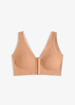 Soutien-gorge Feel Comfort rembourré à découpe laser sans armatures avec fermeture sur le devant