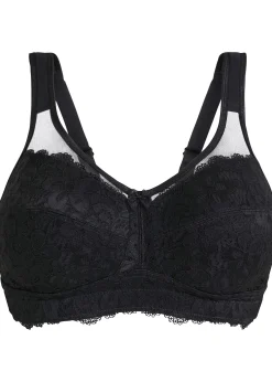 Soutien-gorge grand maintien sans armatures, bretelles rembourrées