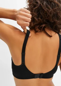 Soutien-gorge grand maintien sans armatures, bretelles rembourrées
